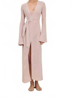 Devon Windsor Elliott Robe Rosette Maxi Cover Up NWT Size S